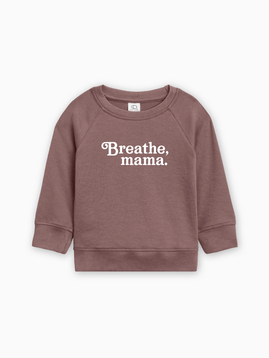 BREATHE toddler pullover